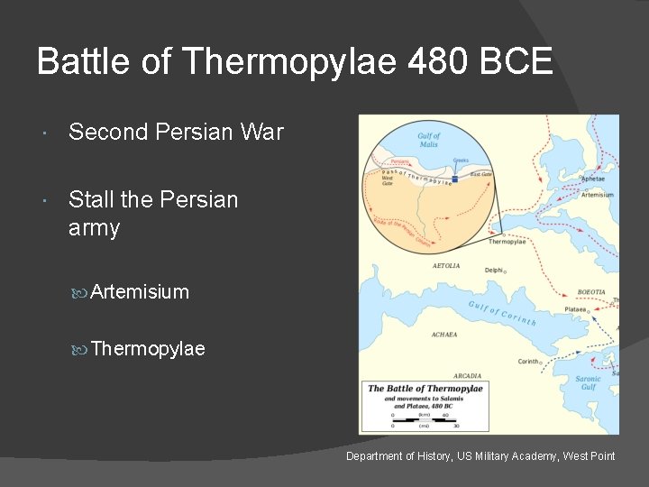 Battle of Thermopylae 480 BCE Second Persian War Stall the Persian army Artemisium Thermopylae