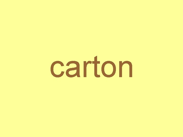 carton 