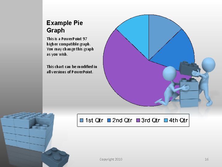 Example Pie Graph This is a Power. Point 97 higher compatible graph. You may