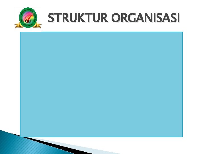 STRUKTUR ORGANISASI 