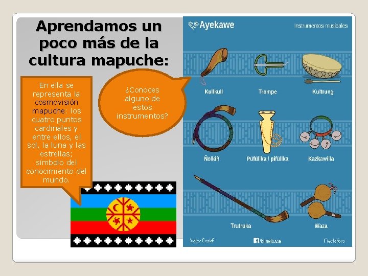 Aprendamos un poco más de la cultura mapuche: En ella se representa la cosmovisión