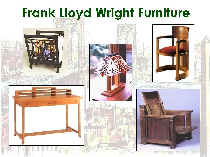 Frank Lloyd Wright Furniture 