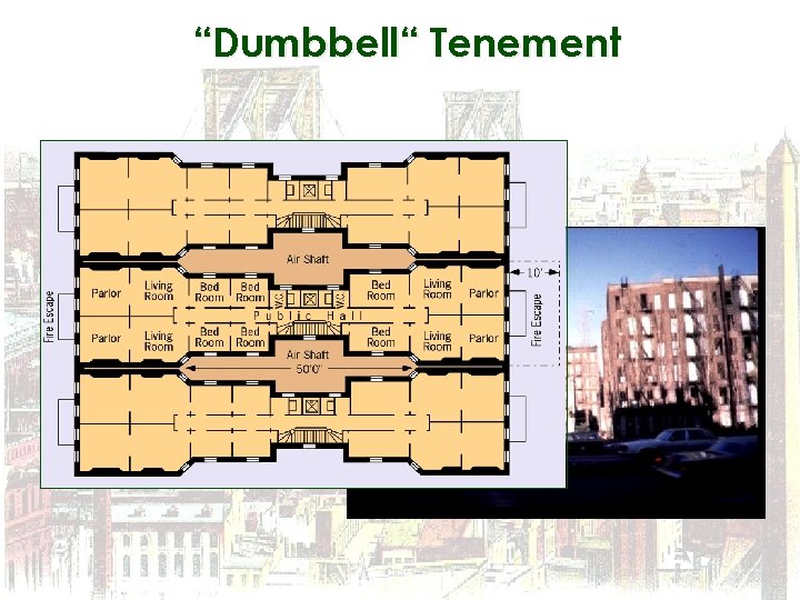“Dumbbell“ Tenement 