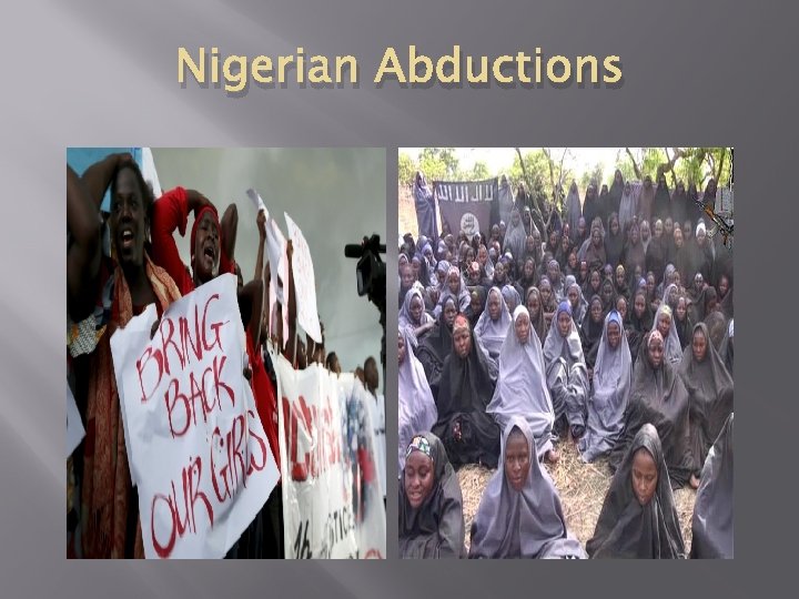 Nigerian Abductions 
