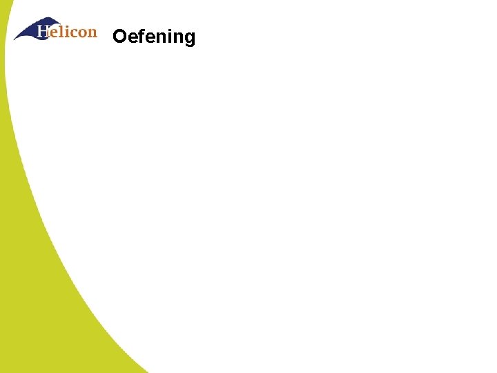 Oefening 
