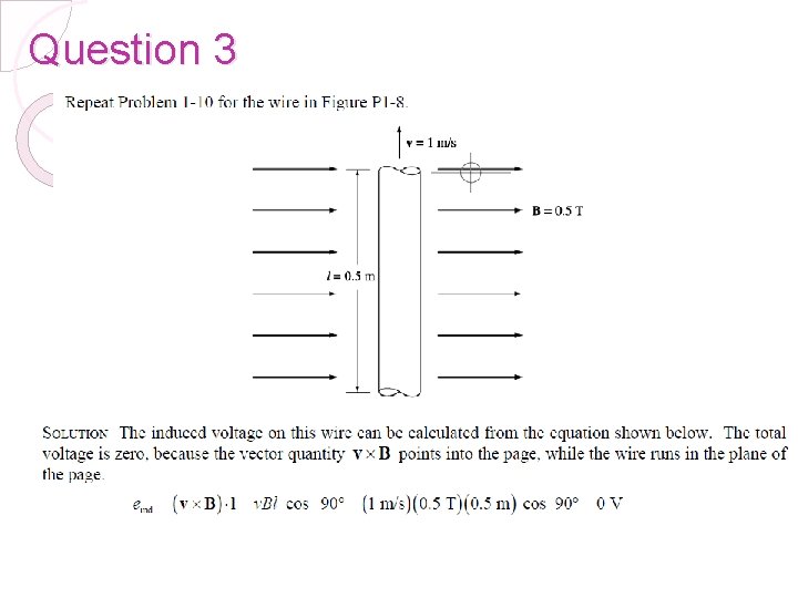 Question 3 