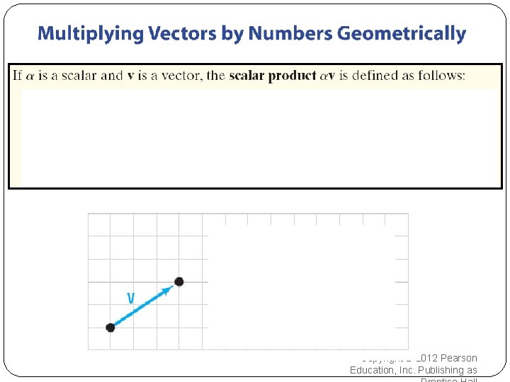 Copyright © 2012 Pearson Education, Inc. Publishing as 