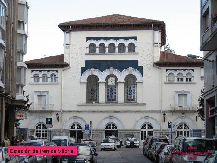 Estación de tren de Vitoria 