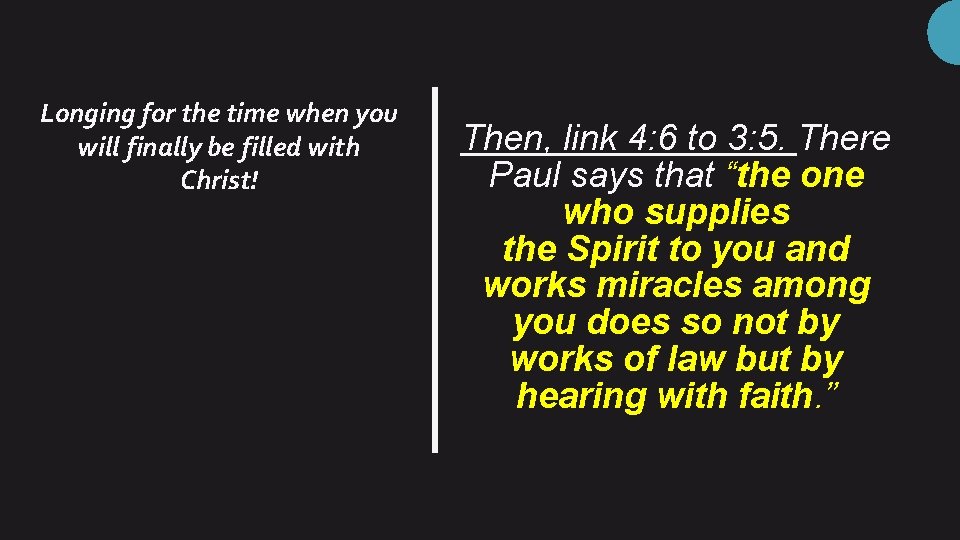 Until Christ be formed in you Part 2