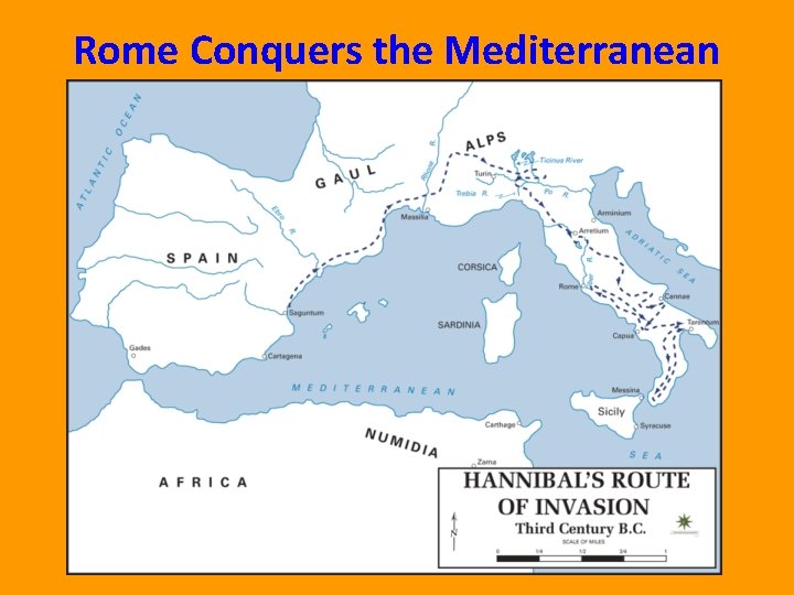 Rome Conquers the Mediterranean 
