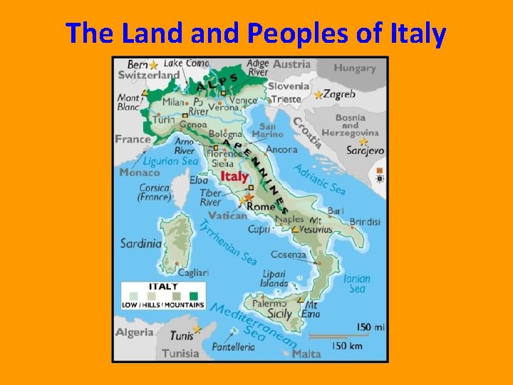 The Land Peoples of Italy 