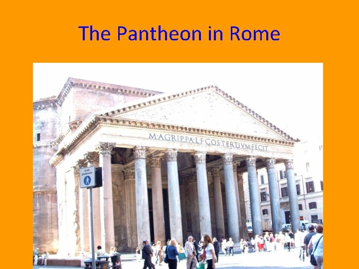 The Pantheon in Rome 