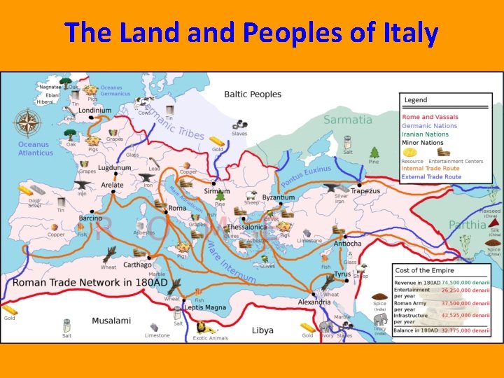 The Land Peoples of Italy 
