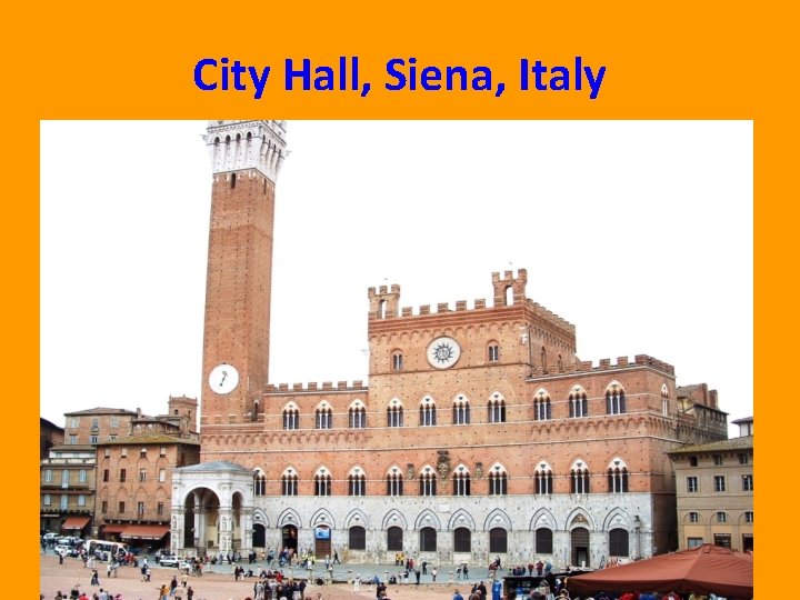 City Hall, Siena, Italy 