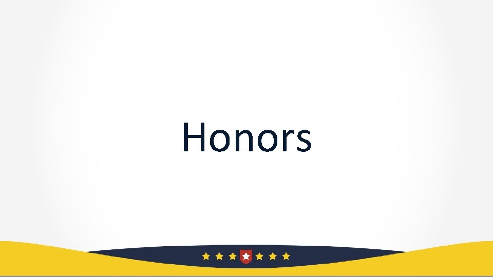 Honors 