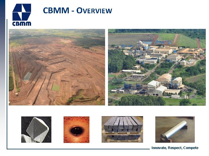 CBMM - OVERVIEW Innovate, Respect, Compete CBMM - OVERVIEW Innovate, Respect, Compete
