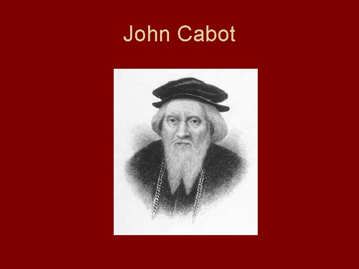 John Cabot 