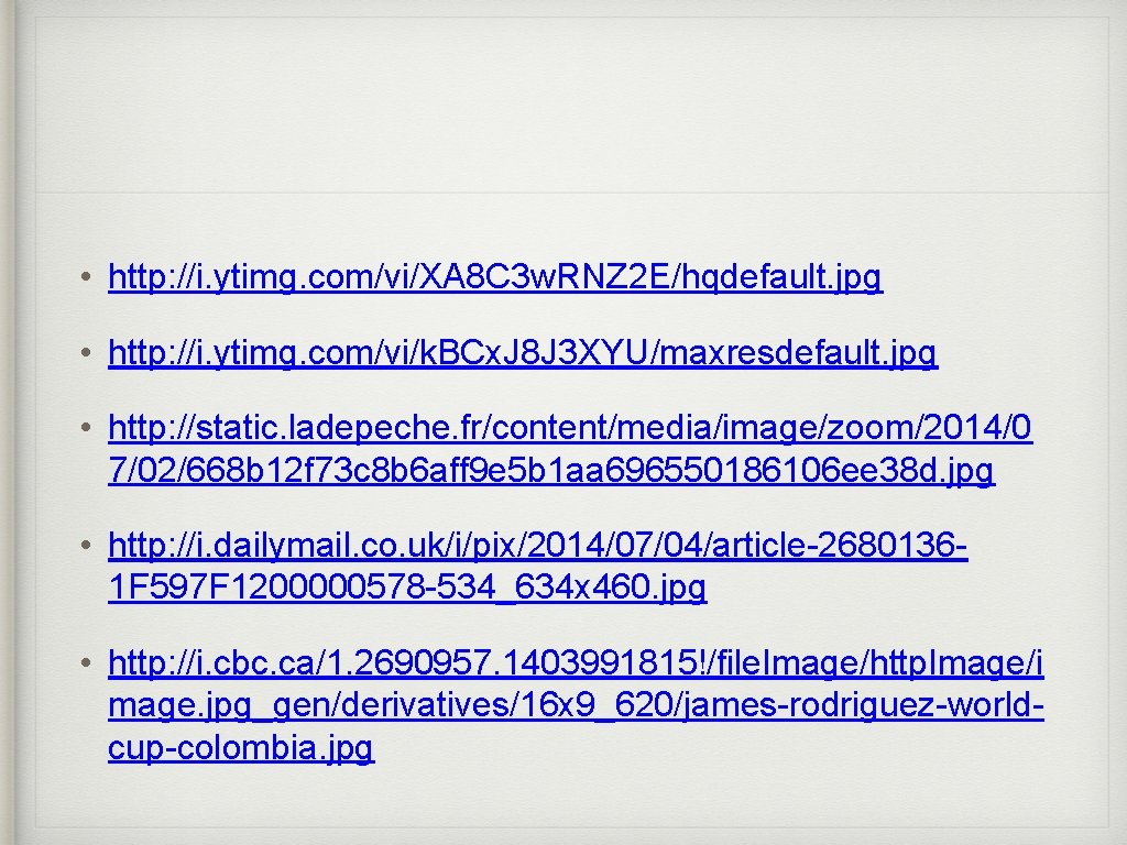  • http: //i. ytimg. com/vi/XA 8 C 3 w. RNZ 2 E/hqdefault. jpg