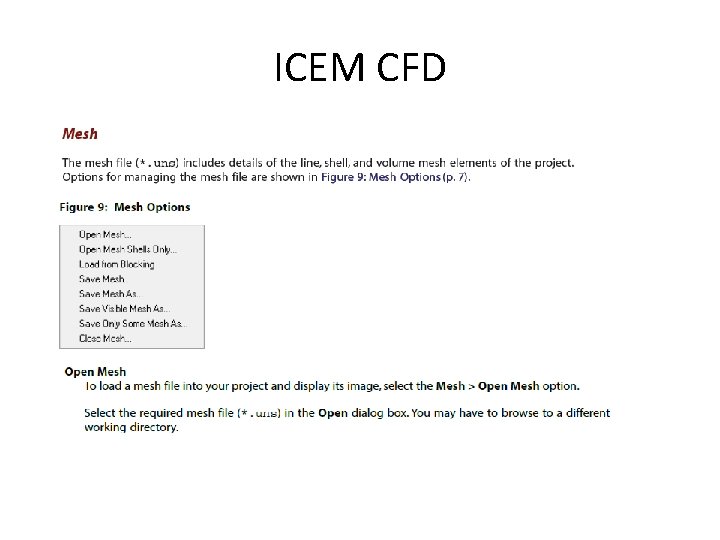 ICEM CFD 