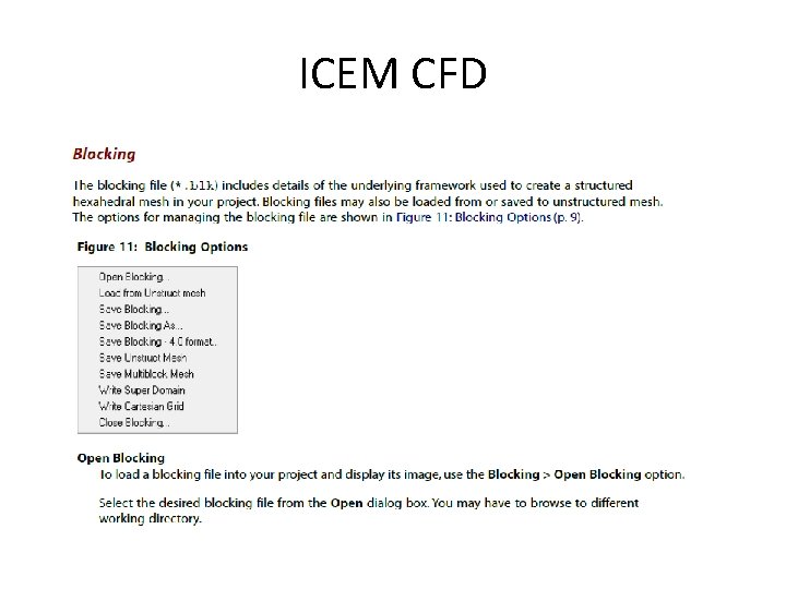 ICEM CFD 