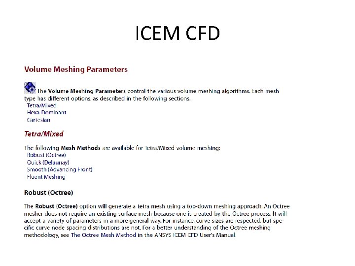 ICEM CFD 