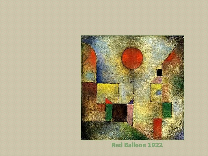 Red Balloon 1922 