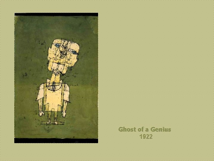 Ghost of a Genius 1922 