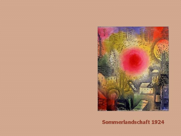 Sommerlandschaft 1924 