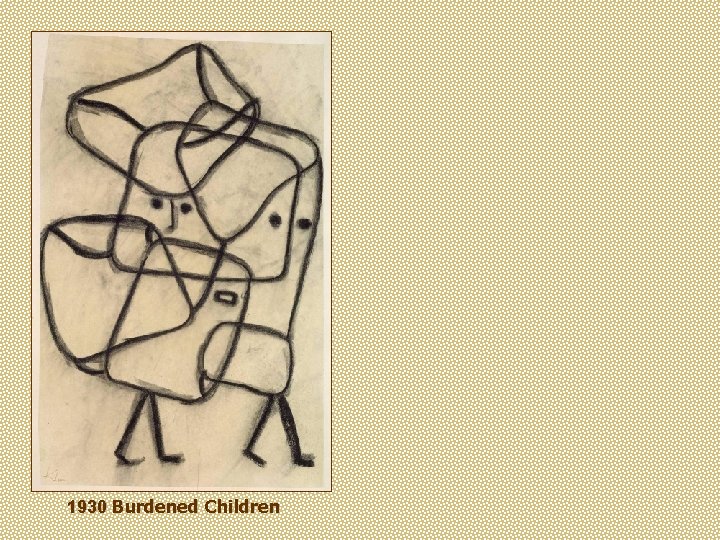 1930 Burdened Children 