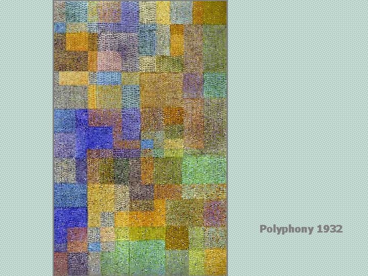 Polyphony 1932 