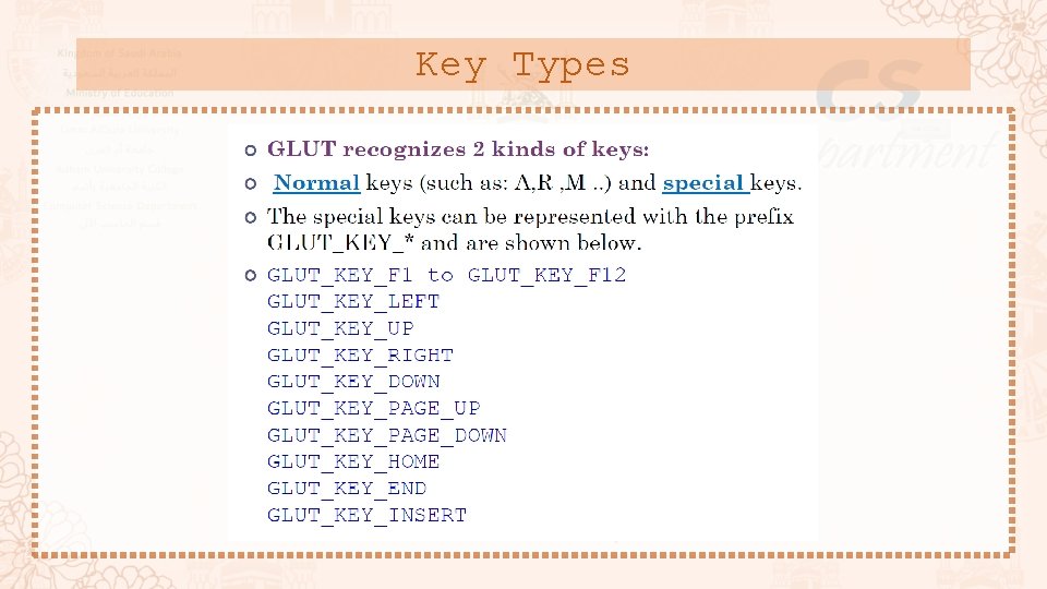 Key Types 