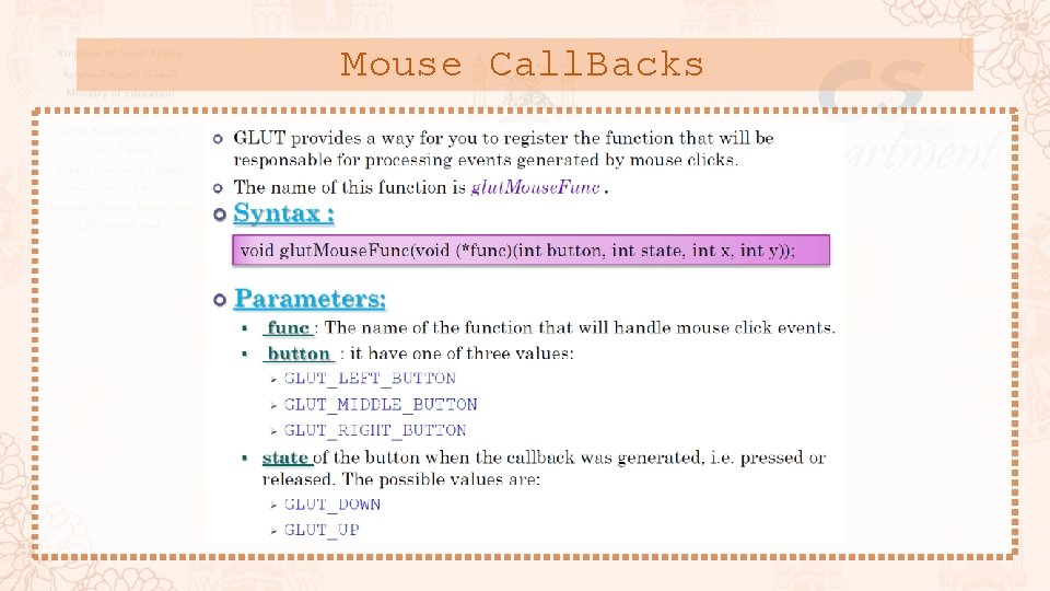 Mouse Call. Backs 