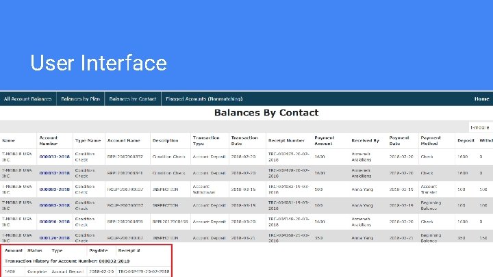 User Interface 16 User Interface 16