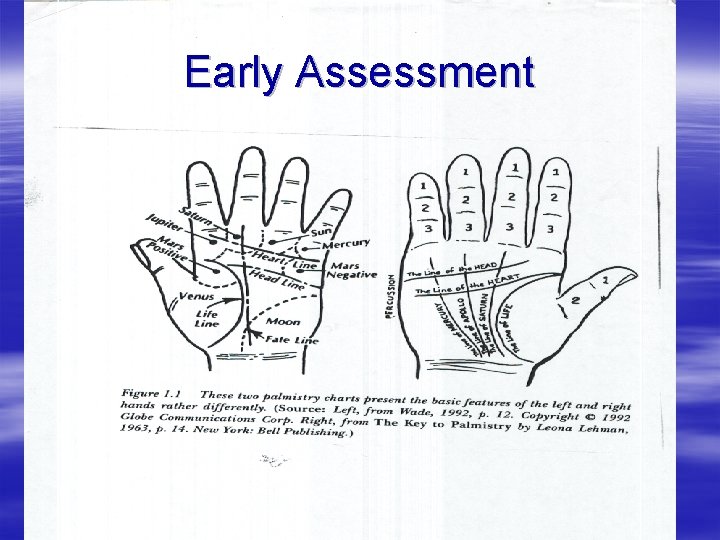 Early Assessment 