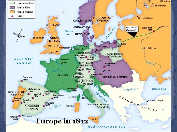 Europe in 1812 
