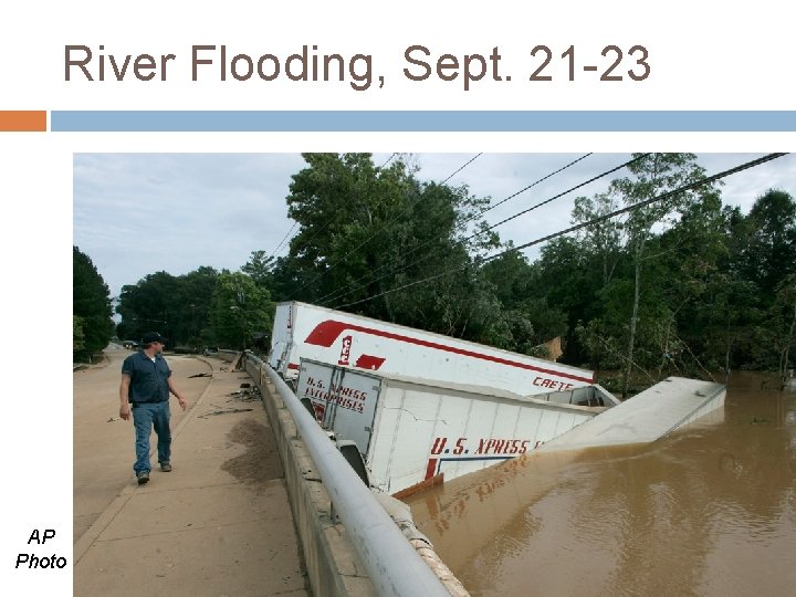 River Flooding, Sept. 21 -23 AP Photo 