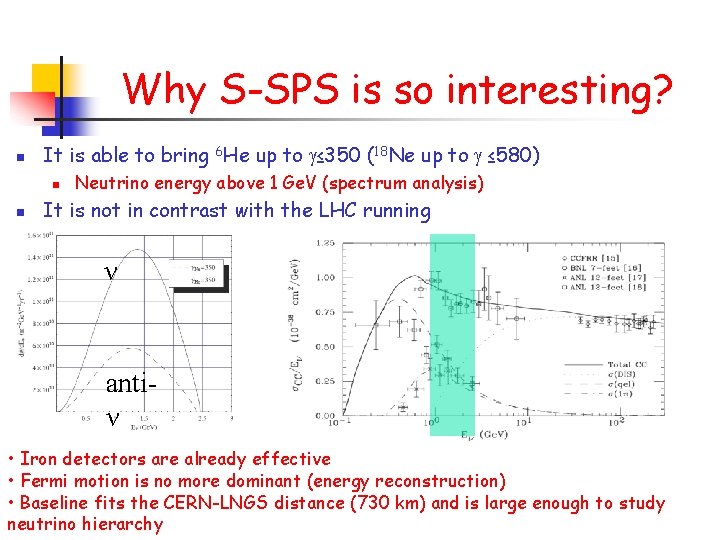 Why S-SPS is so interesting? n It is able to bring 6 He up