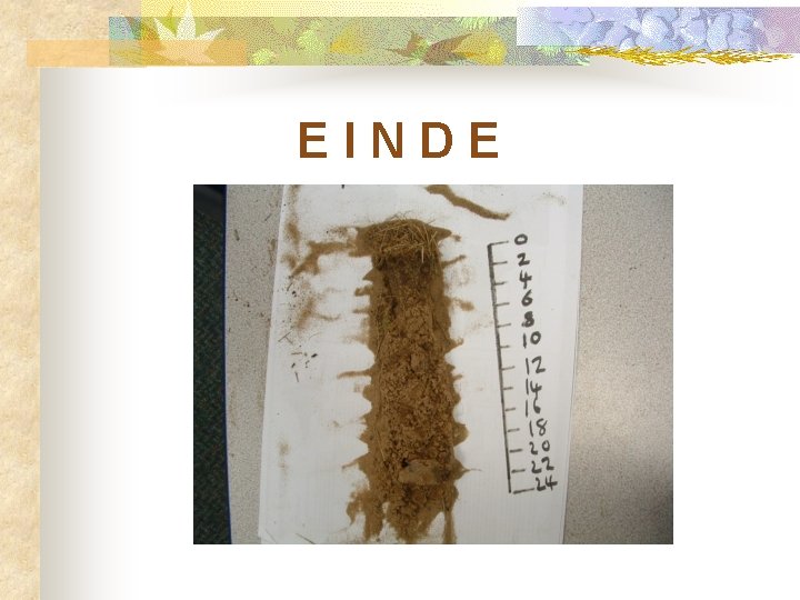 EINDE 