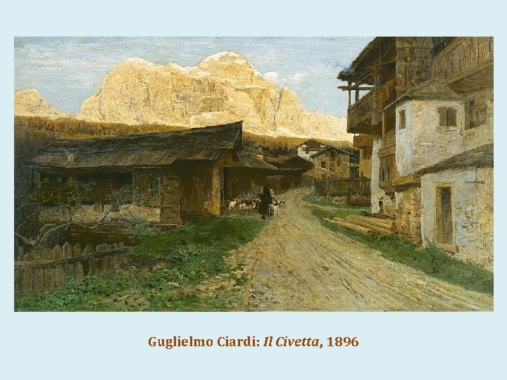 Guglielmo Ciardi: Il Civetta, 1896 