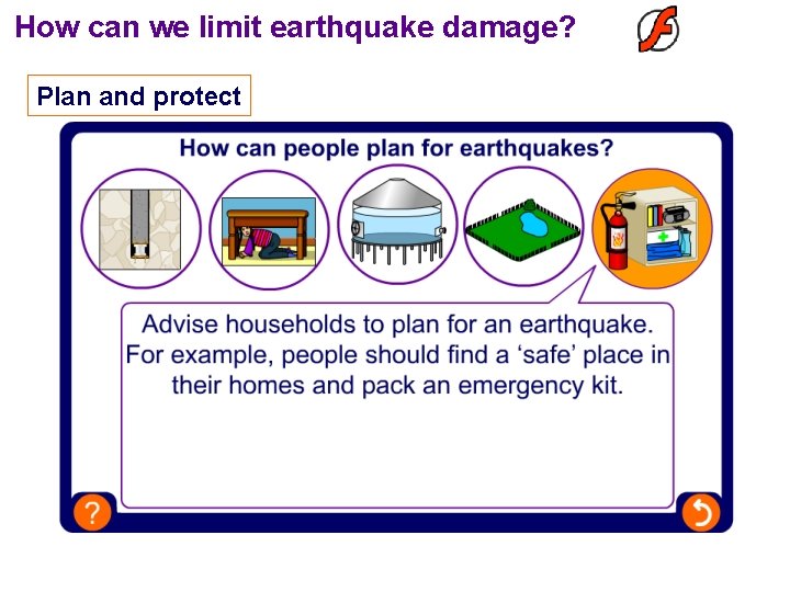 How can we limit earthquake damage? Plan and protect 