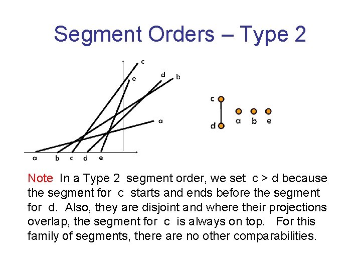 Segment Orders – Type 2 Note In a Type 2 segment order, we set