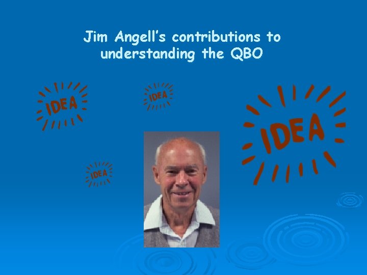 Jim Angell’s contributions to understanding the QBO 