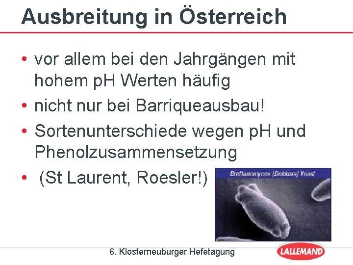 Ausbreitung in Österreich • vor allem bei den Jahrgängen mit hohem p. H Werten