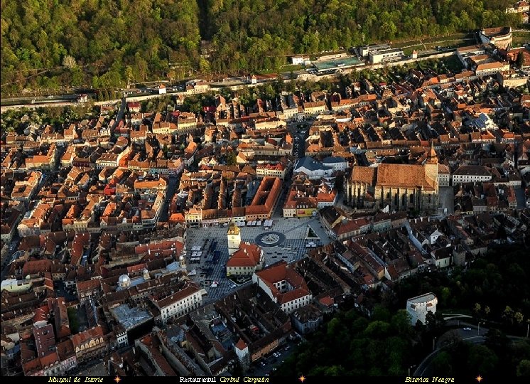 Muzeul de Istorie Restaurantul Cerbul Carpatin Biserica Neagra 