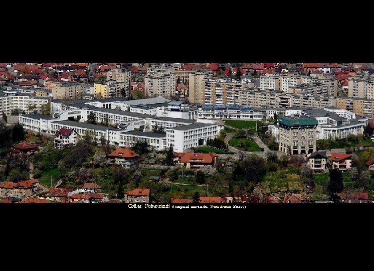 Colina Universitatii (campusul universitar Transilvania Brasov) 
