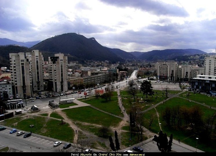 Parcul Magnolia din Centrul Civic Nou (zona Hidromecanica) 