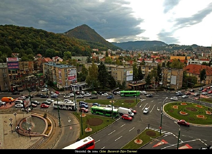 Giratoriul din zona Calea Bucuresti-Zizin-Toamnei 