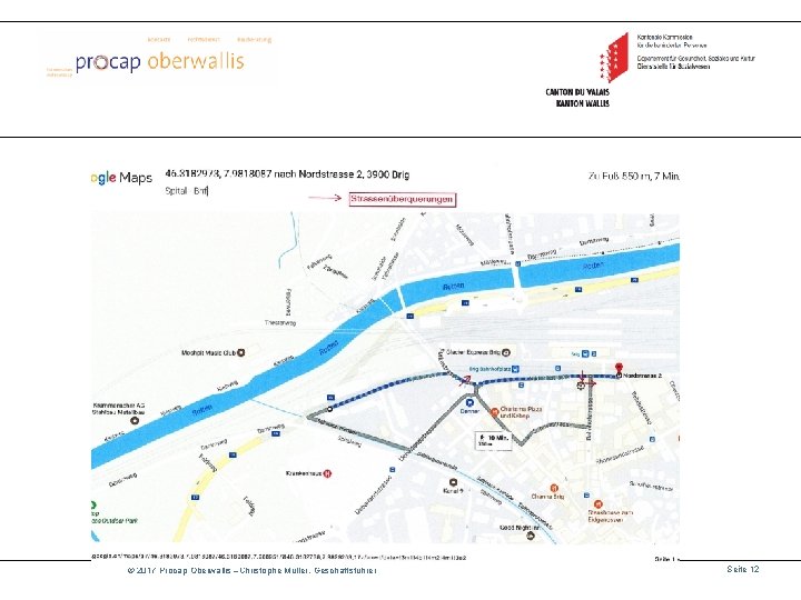 © 2017 Procap Oberwallis –Christophe Müller, Geschäftsführer Seite 12 