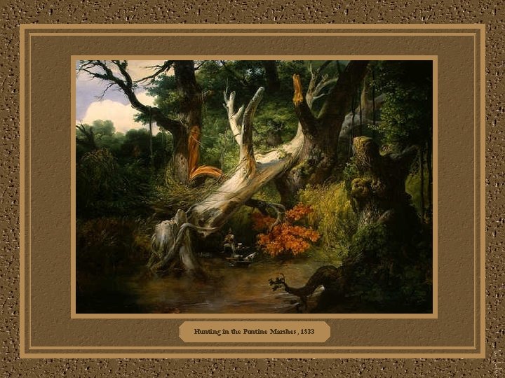 Hunting in the Pontine Marshes, 1833 