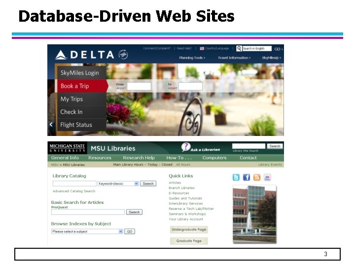 Database-Driven Web Sites 3 